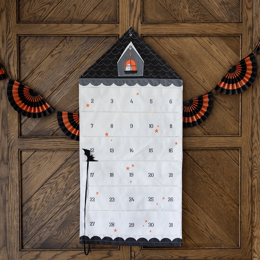 Halloween Advent Pocket Calendar, Shopsweetluluss