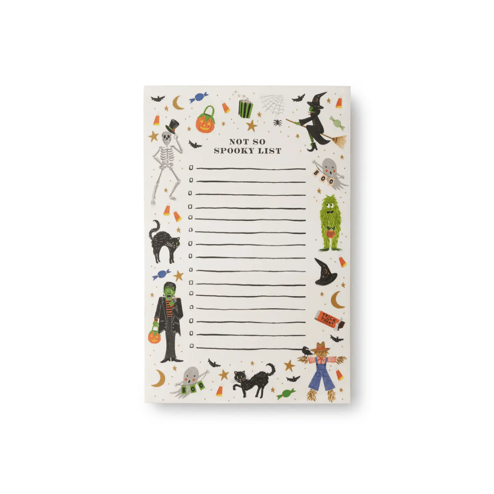 Halloween Parade Notepad, Shopsweetluluss