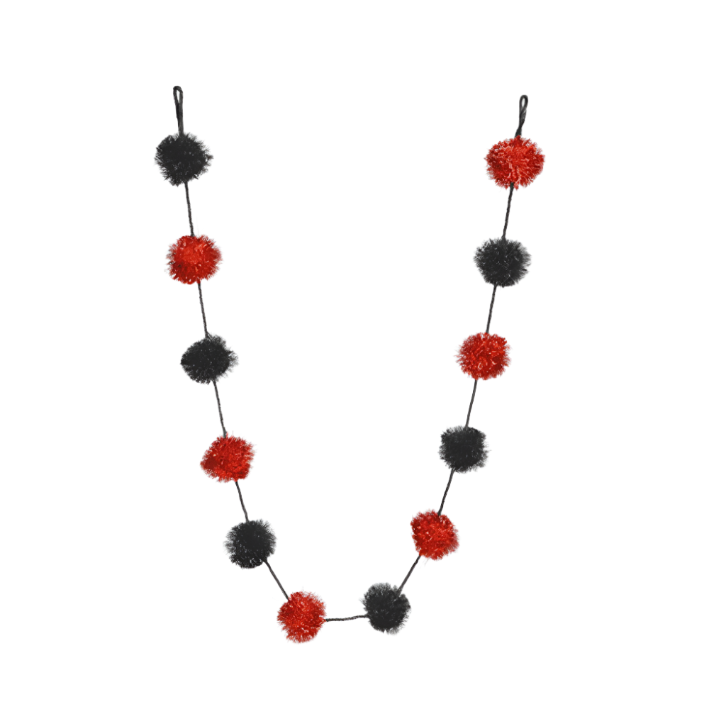 Halloween Tinsel Ball Garland, Shopsweetluluss