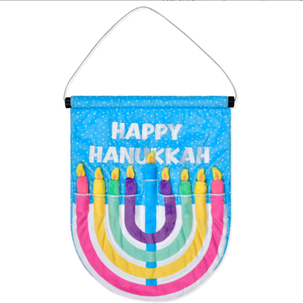 Hanging Menorah Plush, Shopsweetluluss
