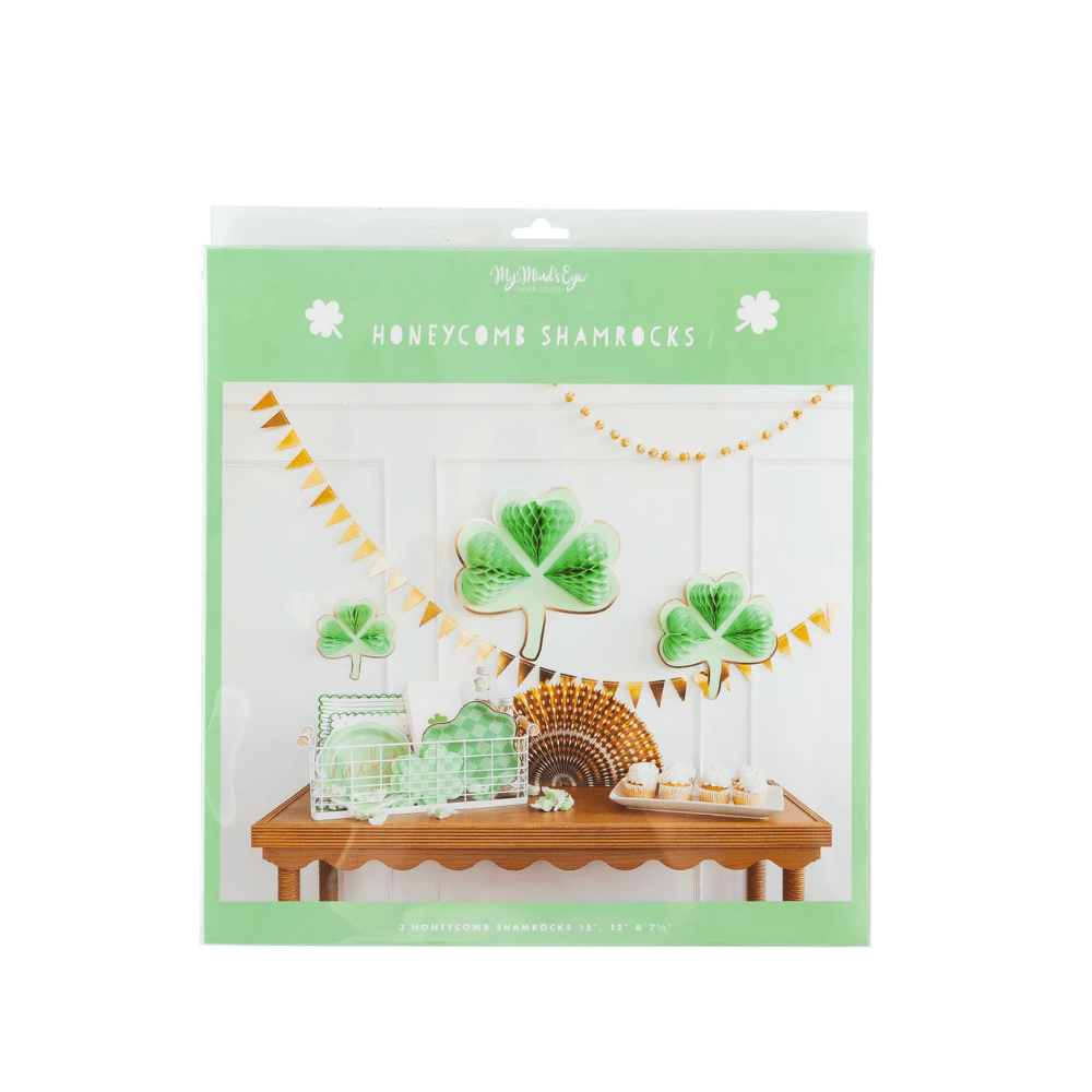  Hanging Shamrock Honeycomb, Shopsweetluluss