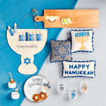 Menorah Mini Pillow, Shopsweetluluss