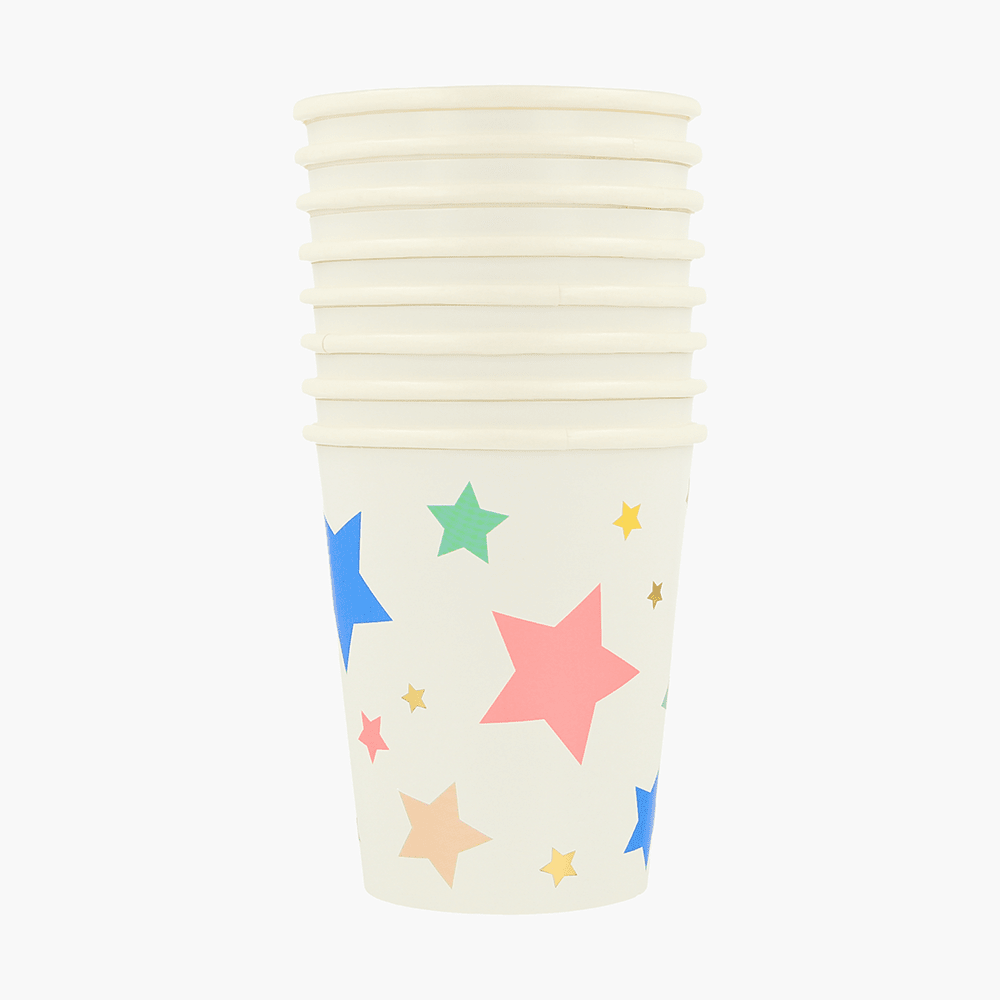 Happy Birthday Stars Cups, Shopsweetluluss