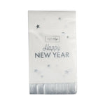 Happy New Year Fringed Dinner Napkins, Shopsweetluluss