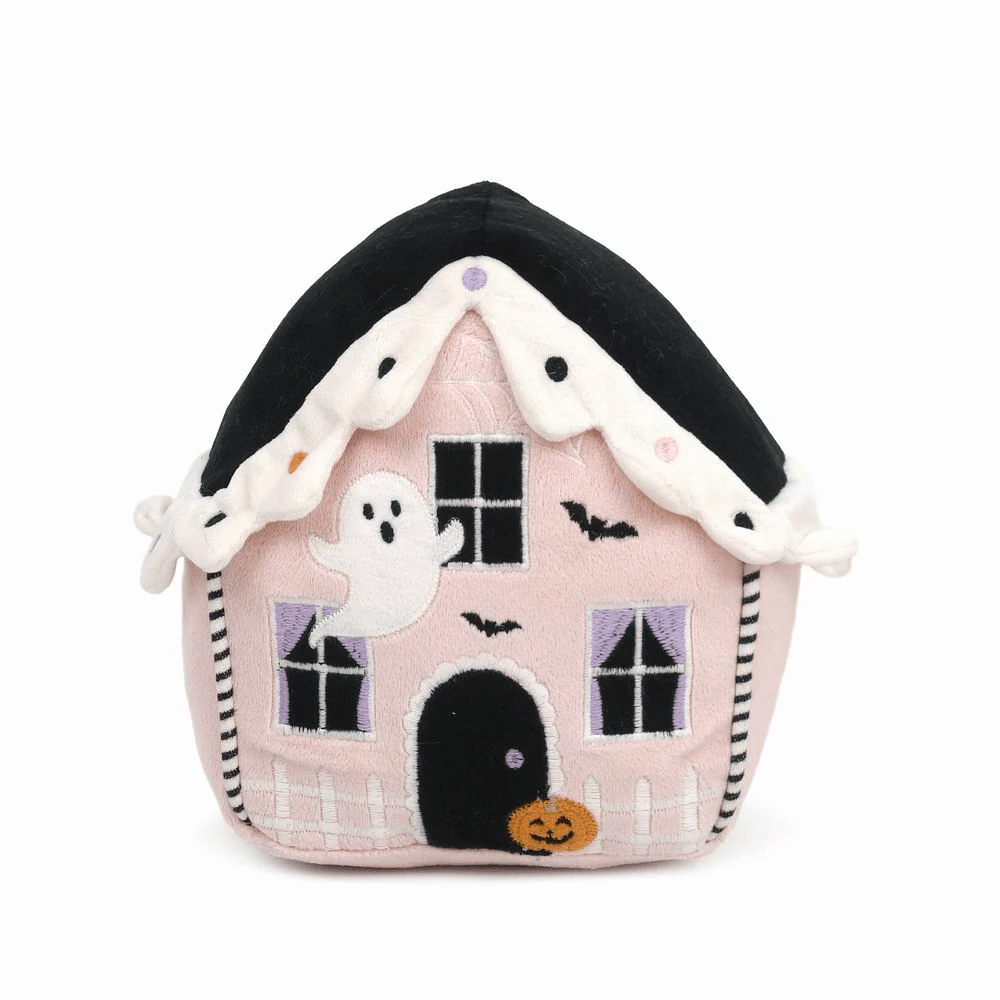 Haunted Pink House Plush Toy, Shopsweetluluss