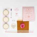 Heart Felt Embroidery Hoop Kit, Shopsweetluluss