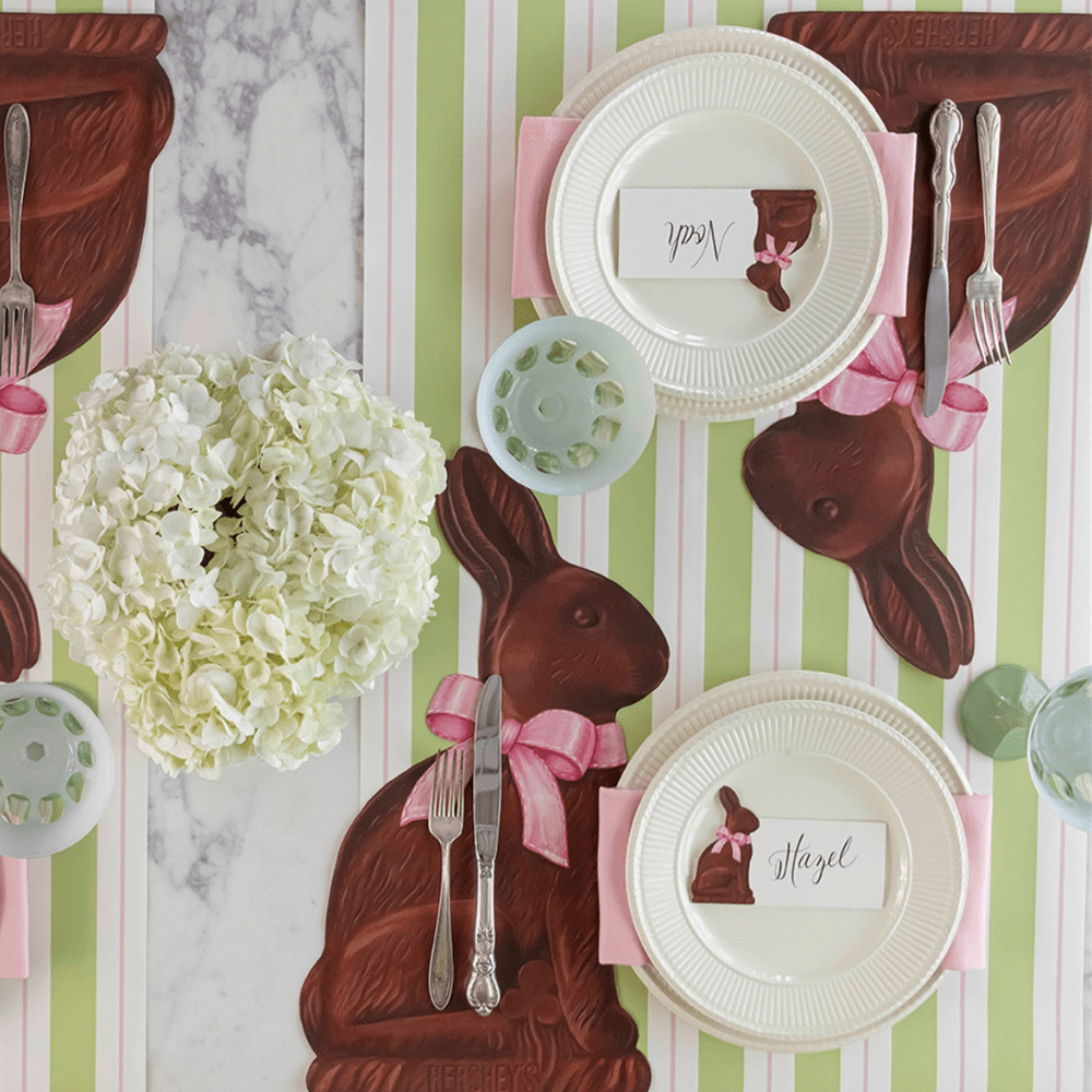 Die-Cut Hershey's Chocolate Bunny Placemat, Shopsweetluluss