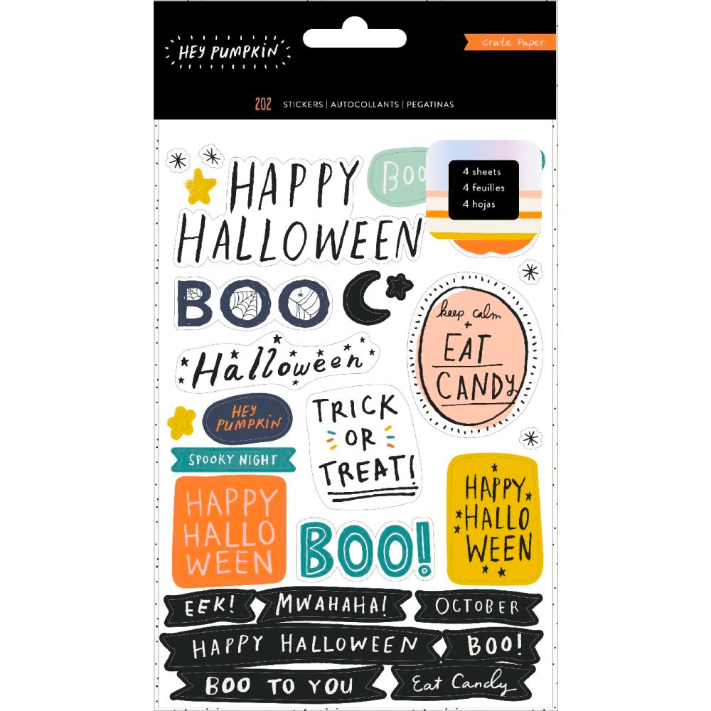 Hey Pumpkin Sticker Set - Shopsweetluluss