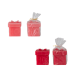 "Ho Ho Ho" Gift Box Shaped Candle, 2 Color Options, Shopsweetluluss