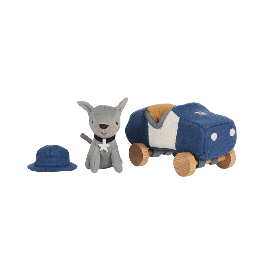 Holdie Dog-Go Racer - Officer, Shopsweetluluss