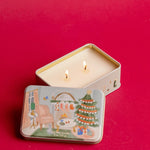 Holiday Candle Tin - Persimmon & Chestnut, Shopsweetluluss