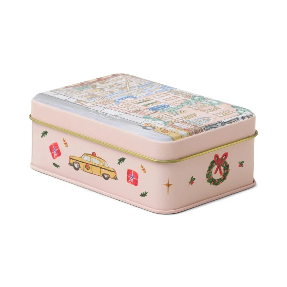 Holiday Candle Tin - Tangerine & Clove, Shopsweetluluss