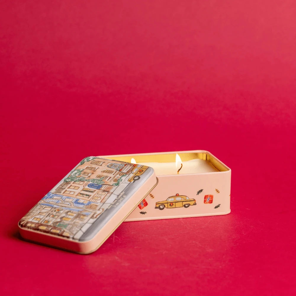 Holiday Candle Tin - Tangerine & Clove, Shopsweetluluss