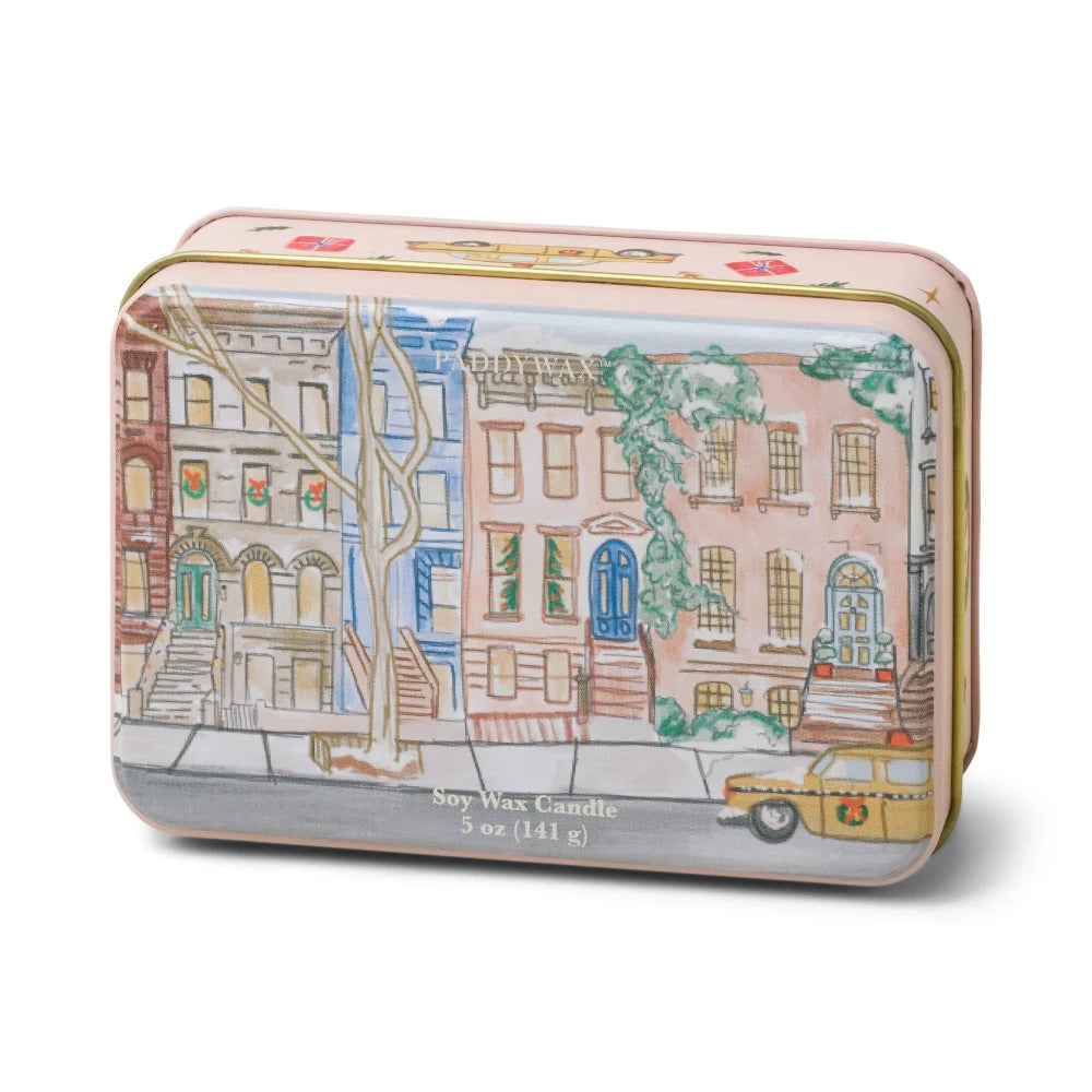 Holiday Candle Tin - Tangerine & Clove, Shopsweetluluss