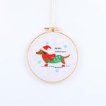 Holiday Cross Stitch Embroidery Craft Kit - 4 Style Options, Shopsweetluluss