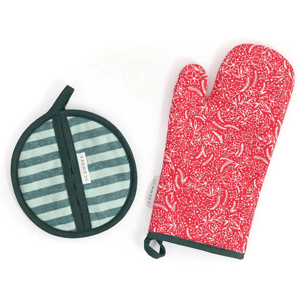 Holiday Floral Pot Holder Set, Shopsweetluluss