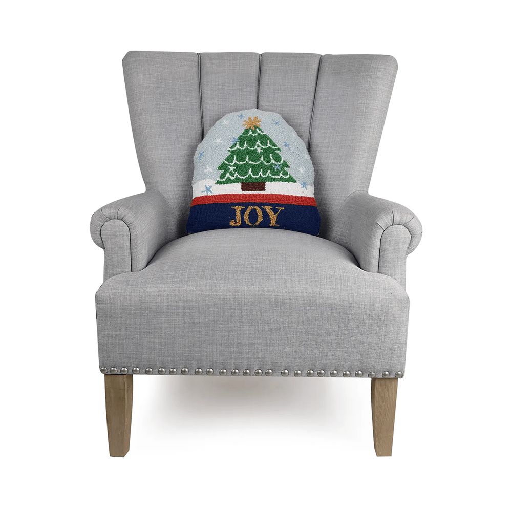 Holiday Snow Globe Hook Pillow, Shopsweetluluss