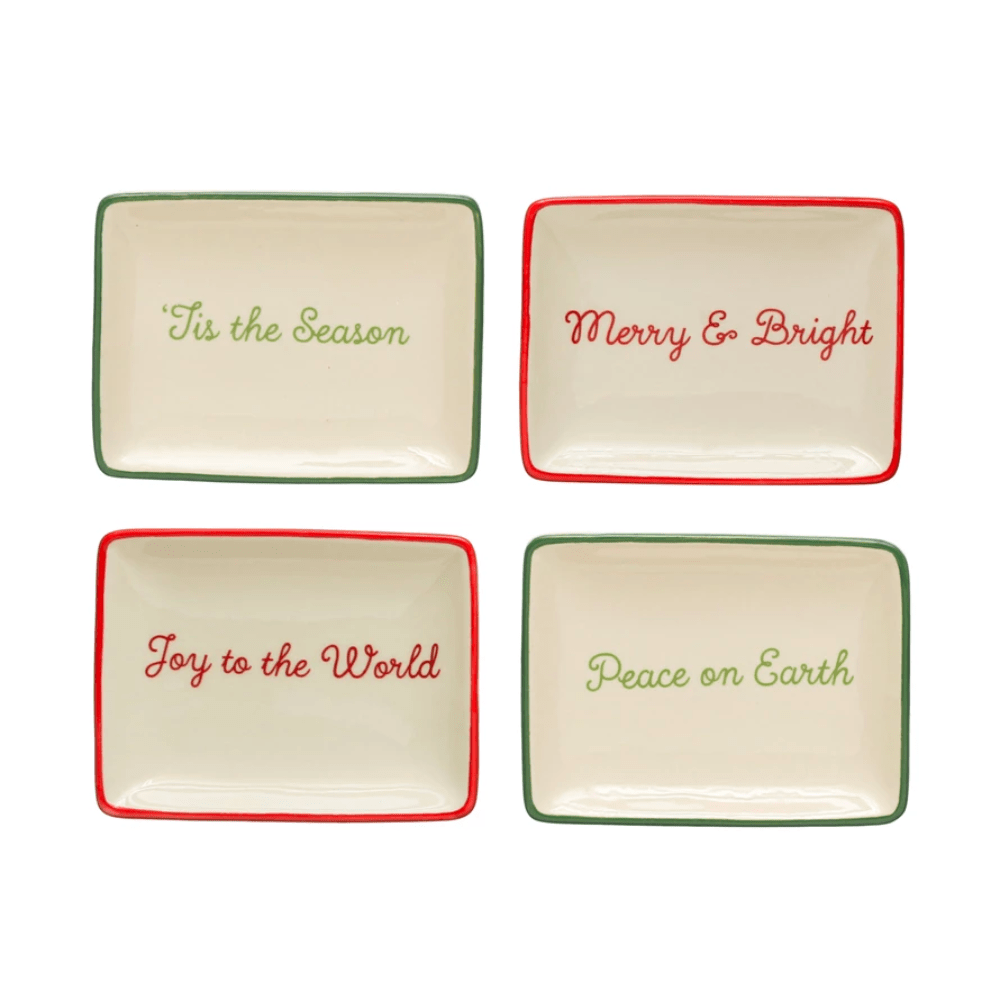 Holiday Stoneware Dish - 4 Style Options, Shopsweetluluss