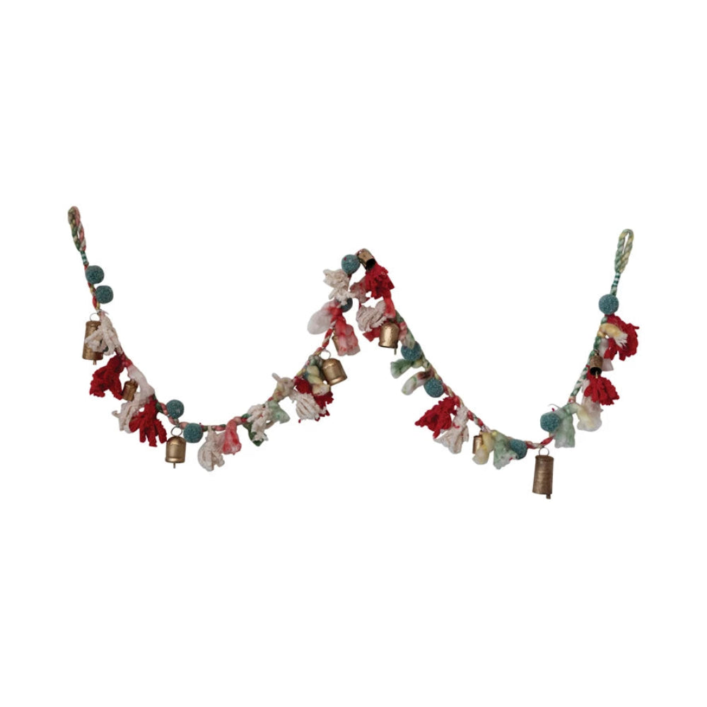 Holiday Wool & Cotten Blend Garland, Shopsweetluluss