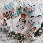 Holly Stripe House Hook Pillow, Shopsweetluluss