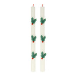 Meri Meri Holly Table Candles, Shopsweetluluss