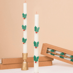 Meri Meri Holly Table Candles, Shopsweetluluss