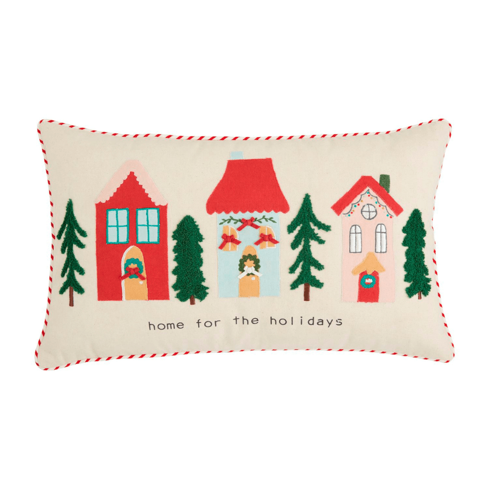 "Home for the Holidays" Pillow, Shopsweetluluss