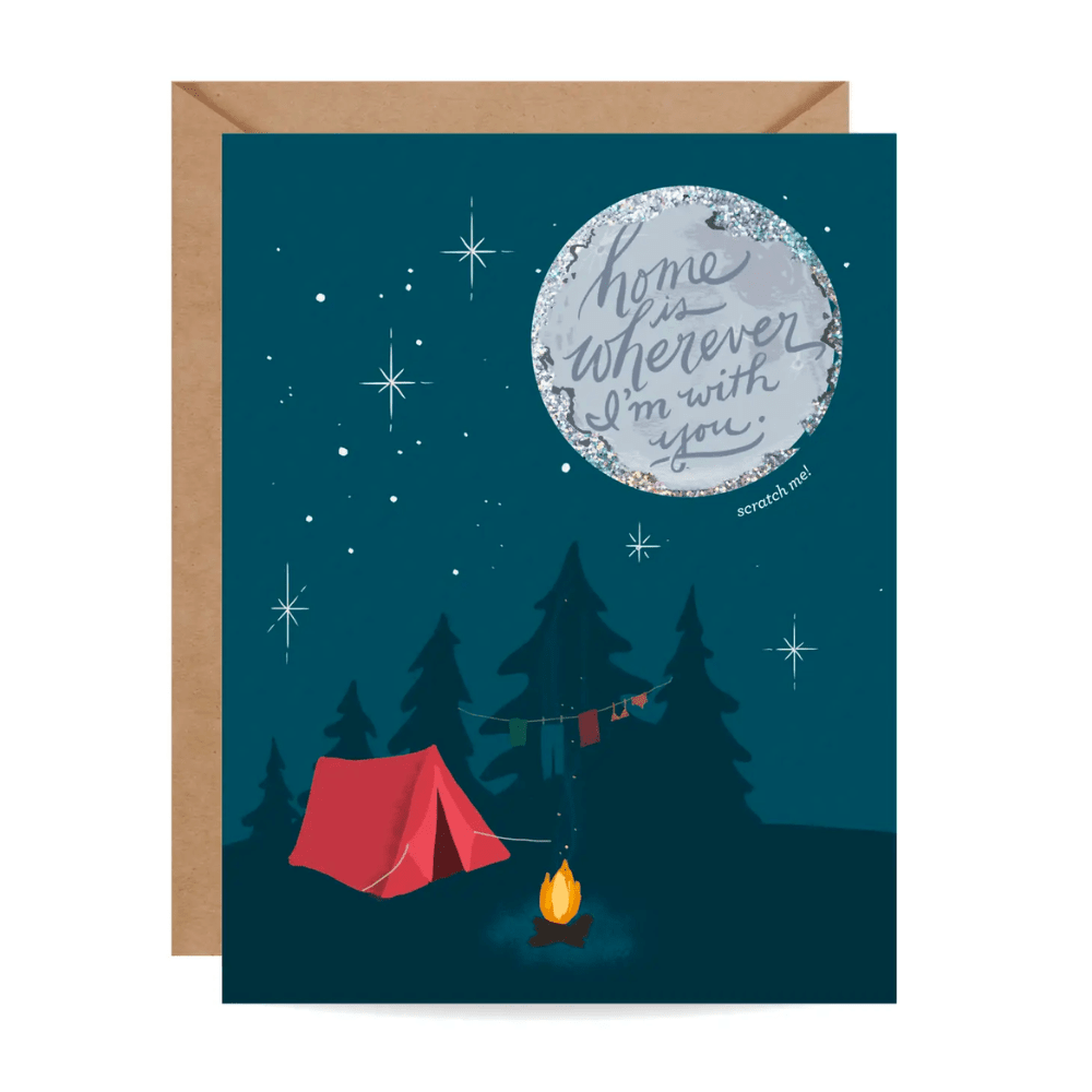 "Home is Wherever I'm With You" Hidden Message Card - Shopsweetluluss