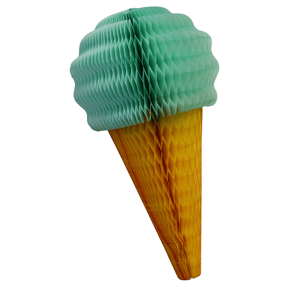 Honeycomb Ice Cream Cone - Mint, Shopsweetluluss