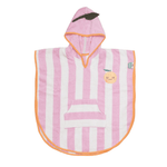 Children's Hooded Poncho - Mandy Mandarine, Shopsweetluluss