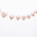 Ice Cream Wool Felt Garland, Shopsweetluluss