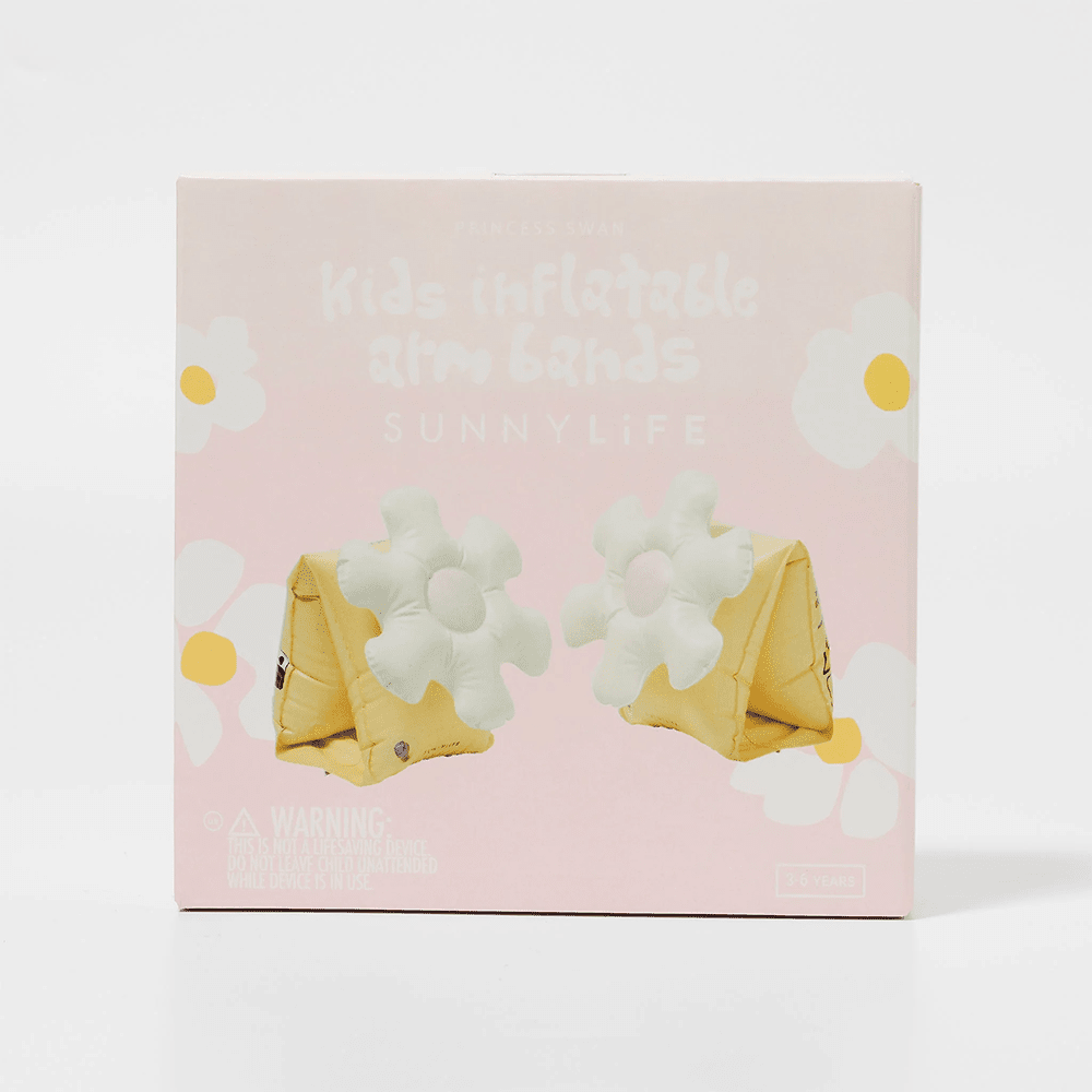 Inflatable Arm Bands - Princess Swan Multi, Shopsweetluluss