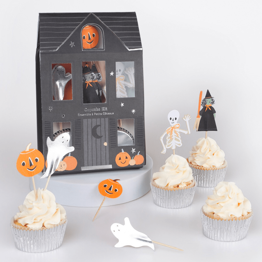 Meri Meri It's Halloween! Cupcake Kit, Shopsweetluluss