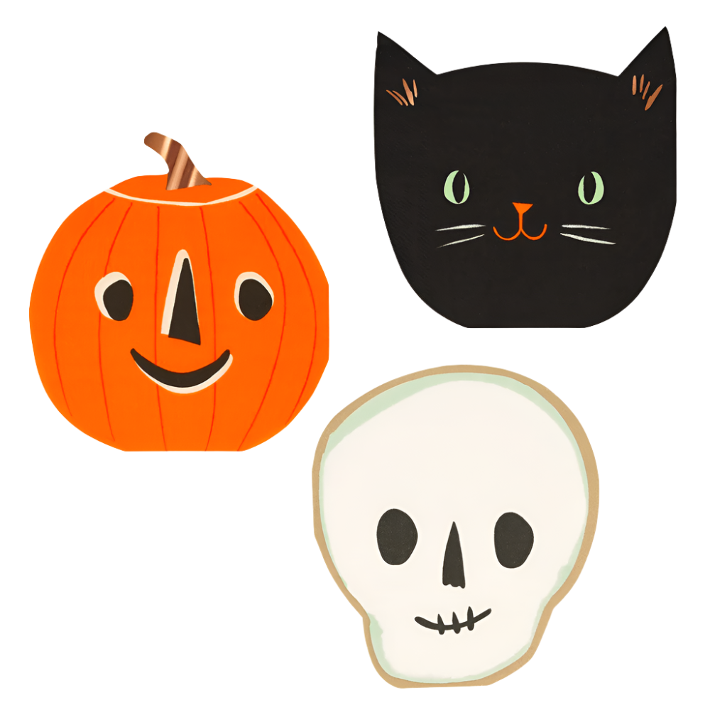 Meri Meri It's Halloween! Napkins, Shopsweetluluss