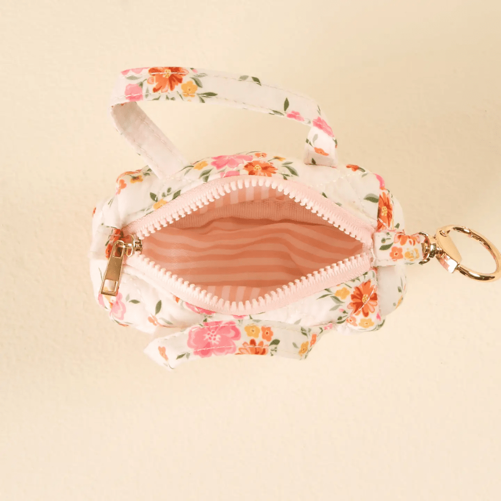 Itty Bitty Duffle Bag Charm - Endless Daydream Cream, Shopsweetluluss