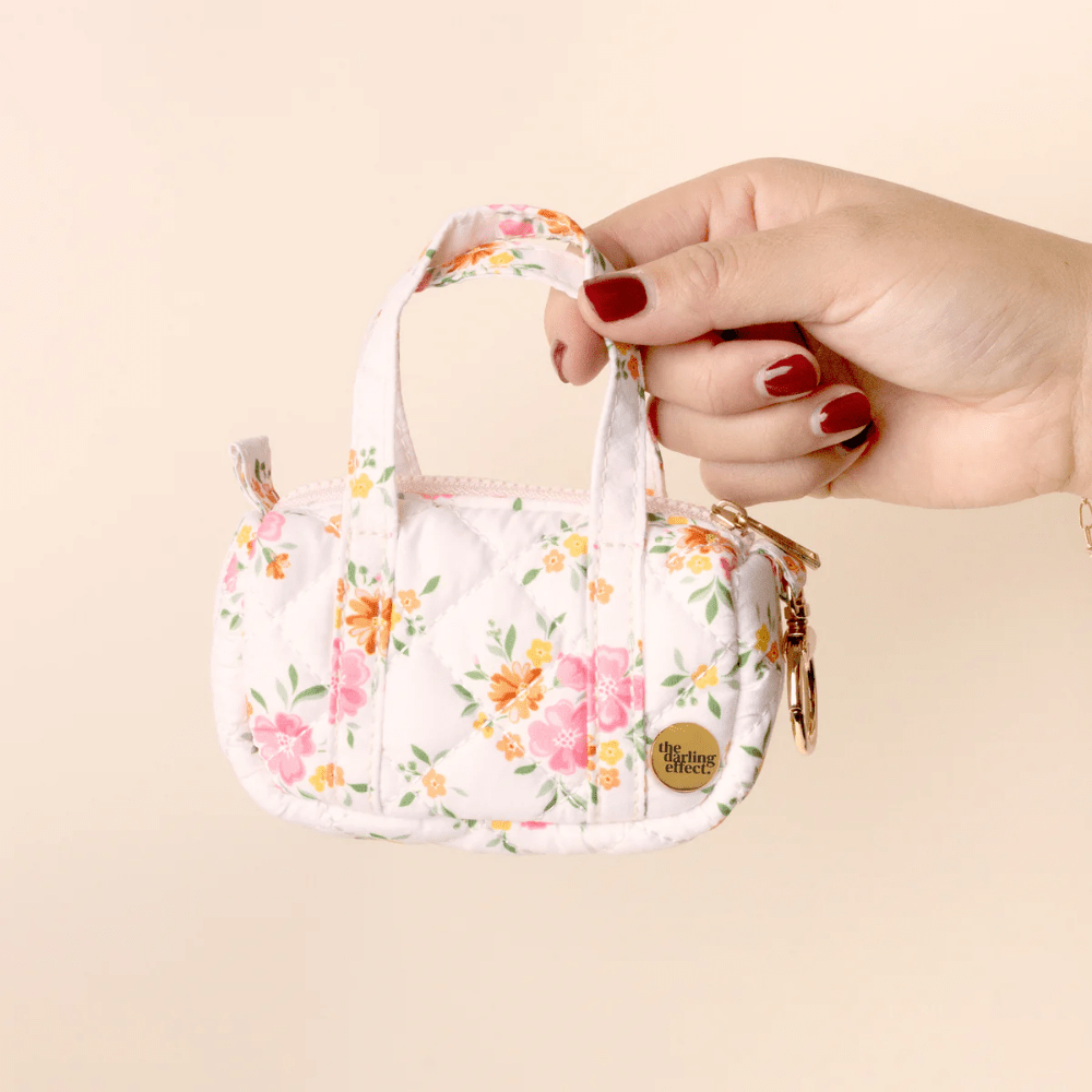Itty Bitty Duffle Bag Charm - Endless Daydream Cream, Shopsweetluluss