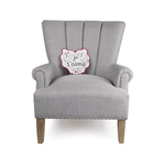 Je T'Aime Floral Embroidered Pillow, Shopsweetluluss