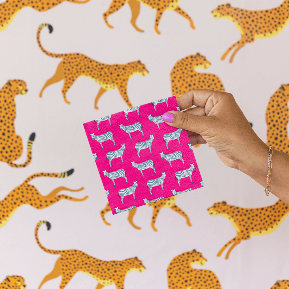 Jungle Animals Cocktail Napkins, Shopsweetluluss