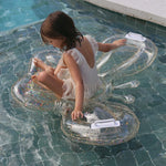 SunnyLife Kids Lie-On Float - Cotton Candy Glitter, Shopsweetluluss