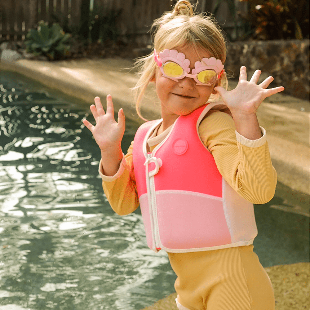 Kids Swim Goggles -  Melody the Mermaid, Shopsweetluluss