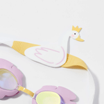 Kids Swim Goggles - Princess Swan Multi, Shopsweetluluss