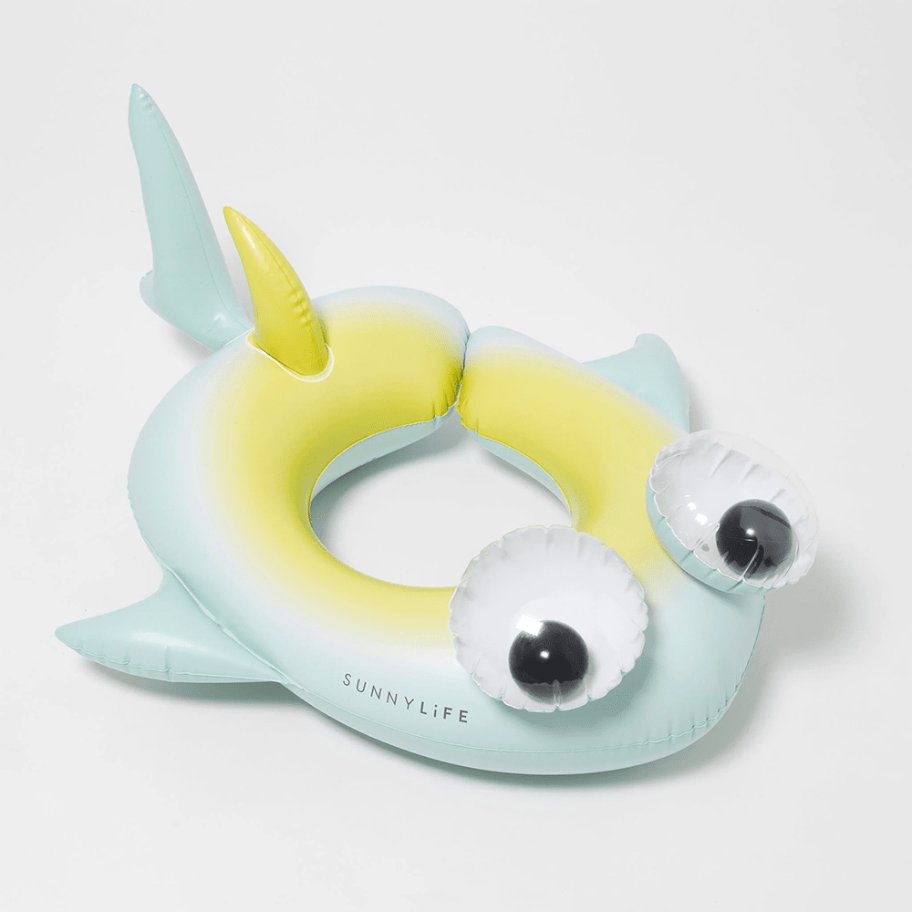 Kids Tube Pool Ring - Salty the Shark, Shopsweetluluss