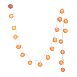 Plastic Ball LED String Light w/20 Lights, Rust, Shopsweetluluss