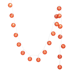 Plastic Ball LED String Light w/20 Lights, Burgundy, Shopsweetluluss