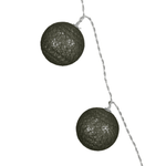 Plastic Ball LED String Light w/20 Lights, Green, Shopsweetluluss