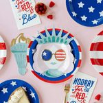 Lady Liberty Diecut Dinner Napkins, Shopsweetluluss