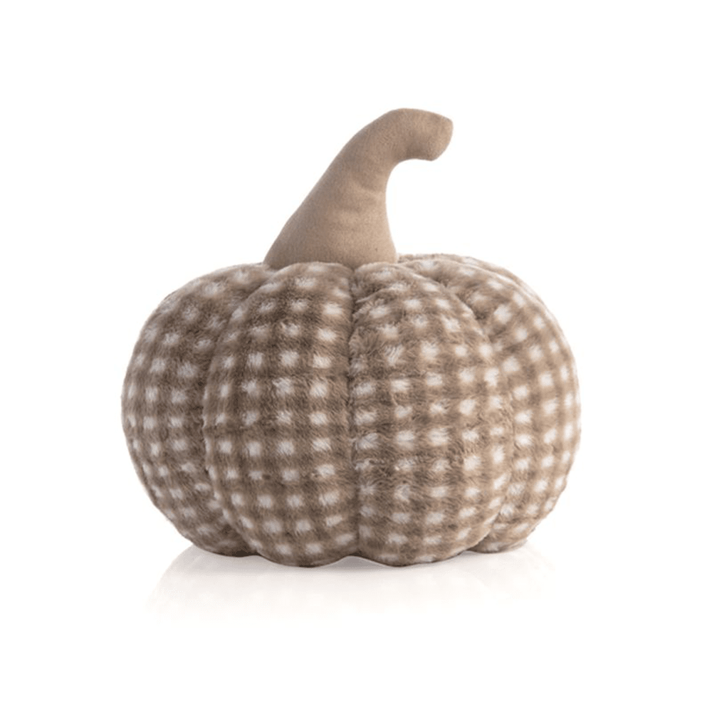 Large Faux Fur Pumpkin - Beige, Shopsweetluluss
