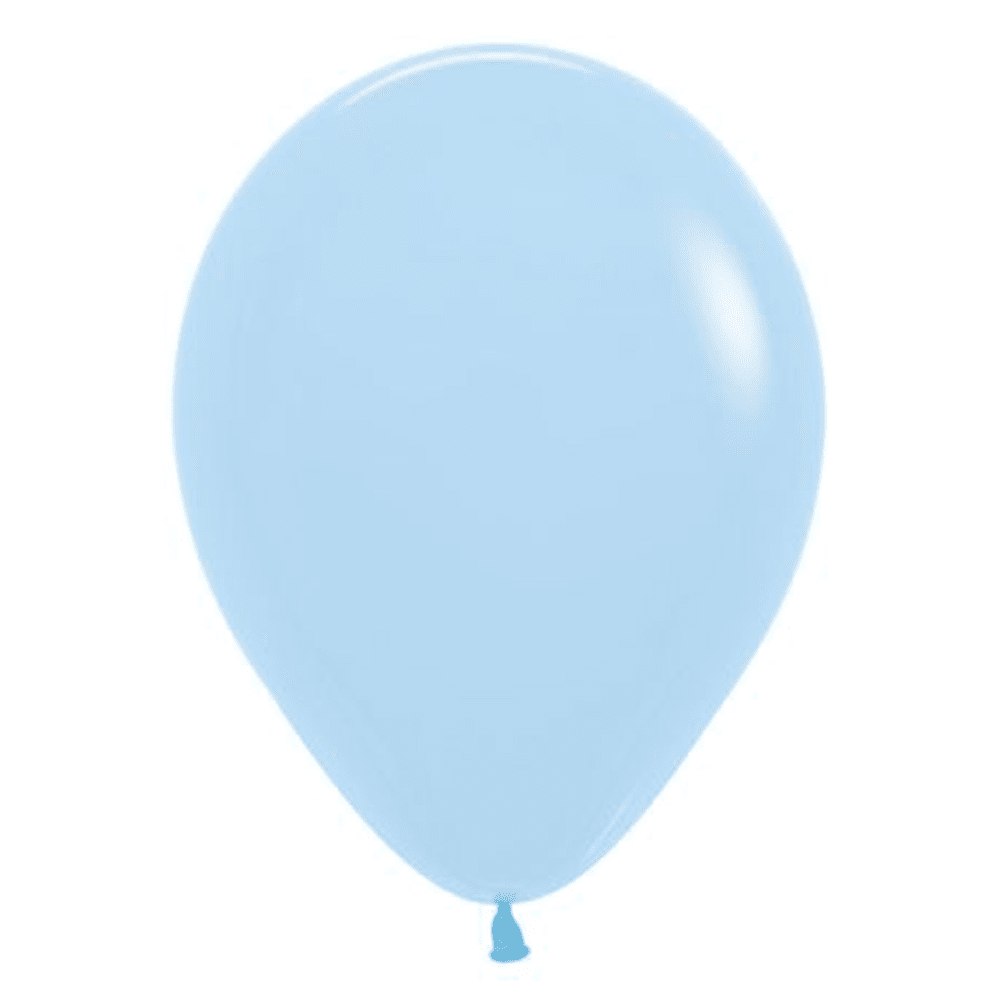 Latex Balloon, Pastel Matte Blue, Shopsweetluluss