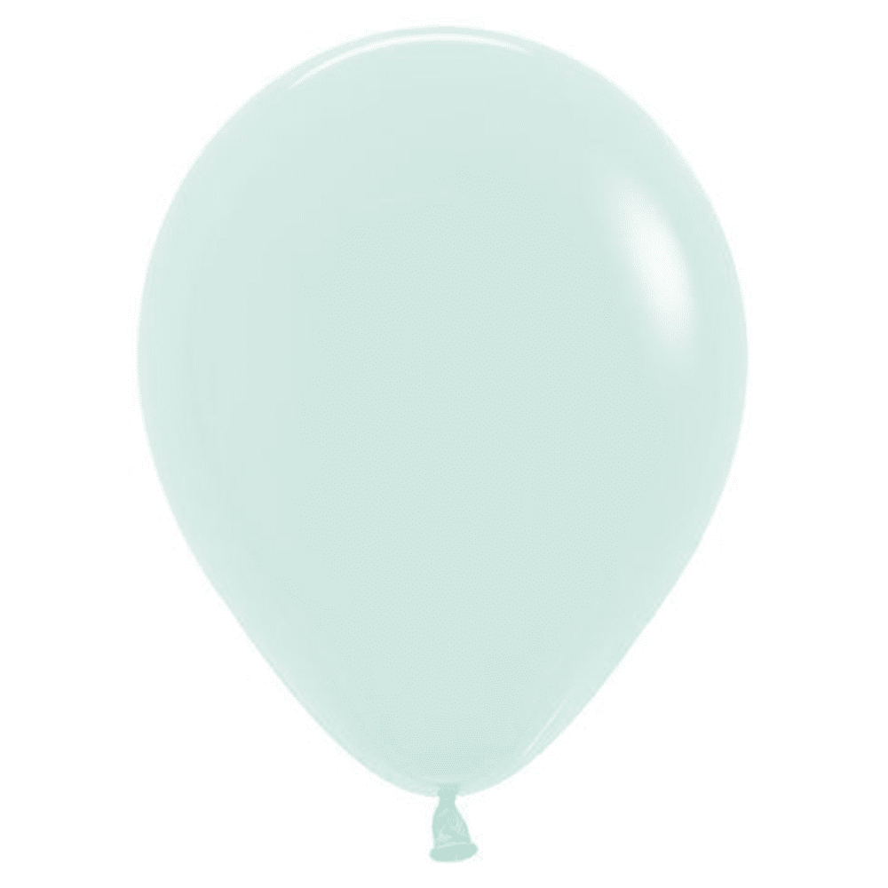 Latex Balloon, Pastel Matte Green, Shopsweetluluss