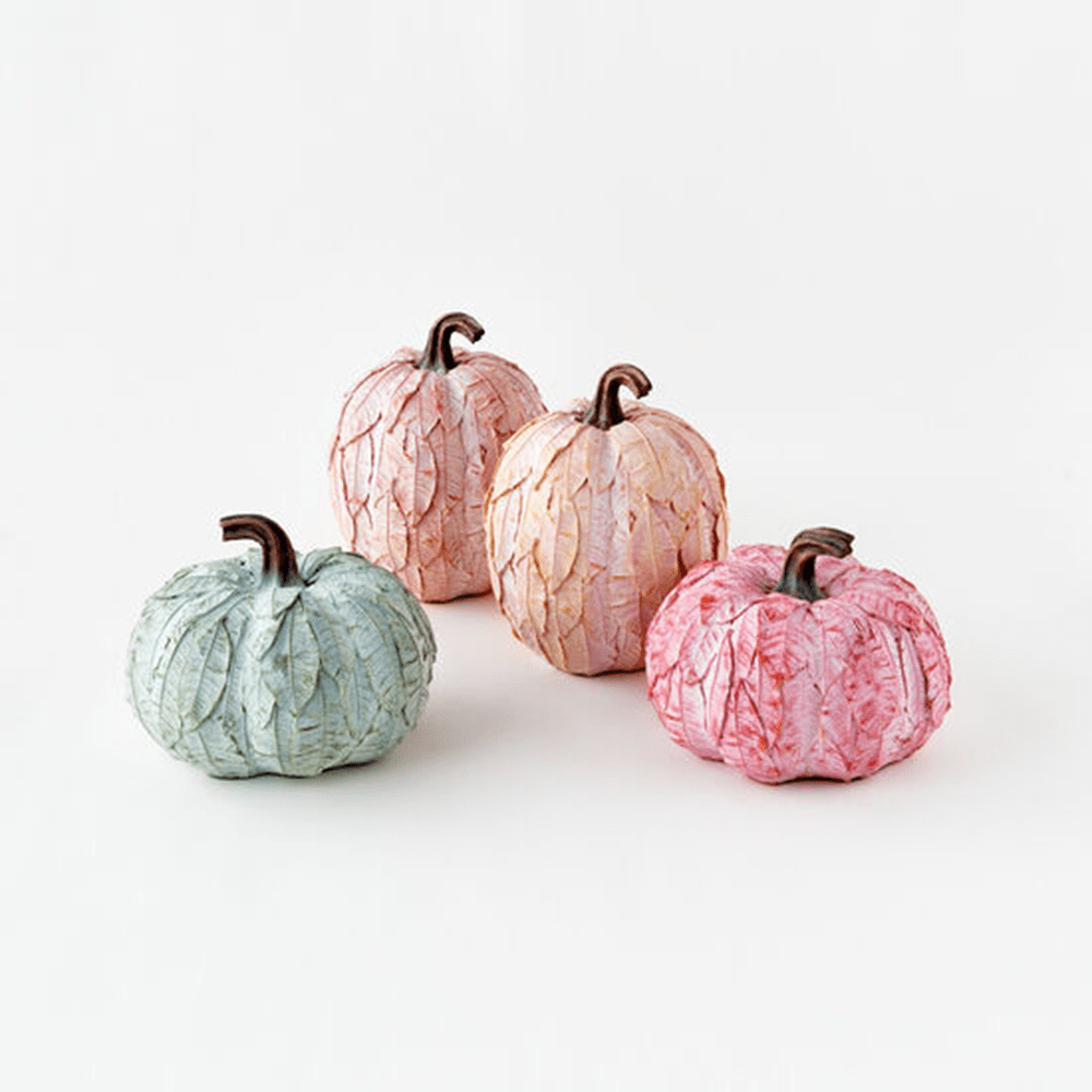Leaf Pattern Pumpkin, Large - 4 Color Options, Shopsweetluluss